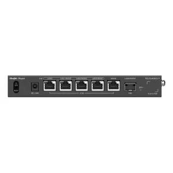 Ruijie Reyee RG-EG406XS-P Multi-WAN Cloud Gateway Router, 6x 2.5GE RJ45, 1x 10GE SFP+, 4 PoE, VPN, Rackmount