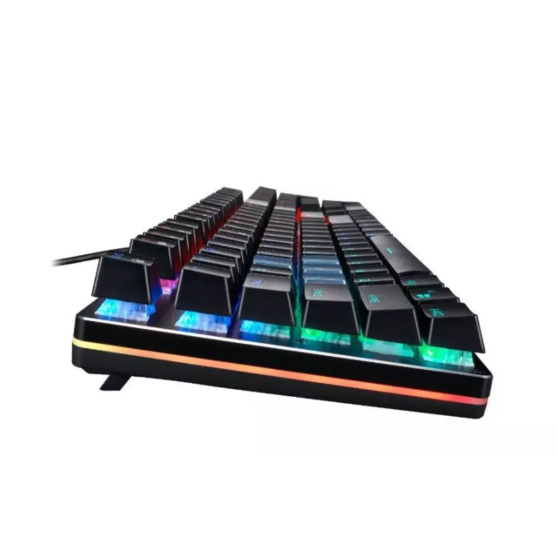 Klawiatura gamingowa Acer Predator Aethon 303 - przewodowa - przełączniki mechaniczne Kailh Blue - podświetlenie RGB - układ US - czarna