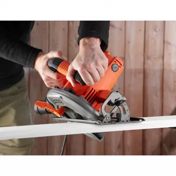 Black & Decker CS1550-QS Przenośna Piła Tarczowa 1500W 190mm 5500 RPM
