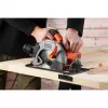 Black & Decker CS1550-QS Przenośna Piła Tarczowa 1500W 190mm 5500 RPM