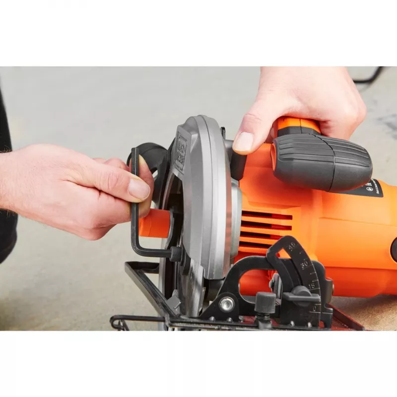 Black & Decker CS1550-QS Przenośna Piła Tarczowa 1500W 190mm 5500 RPM