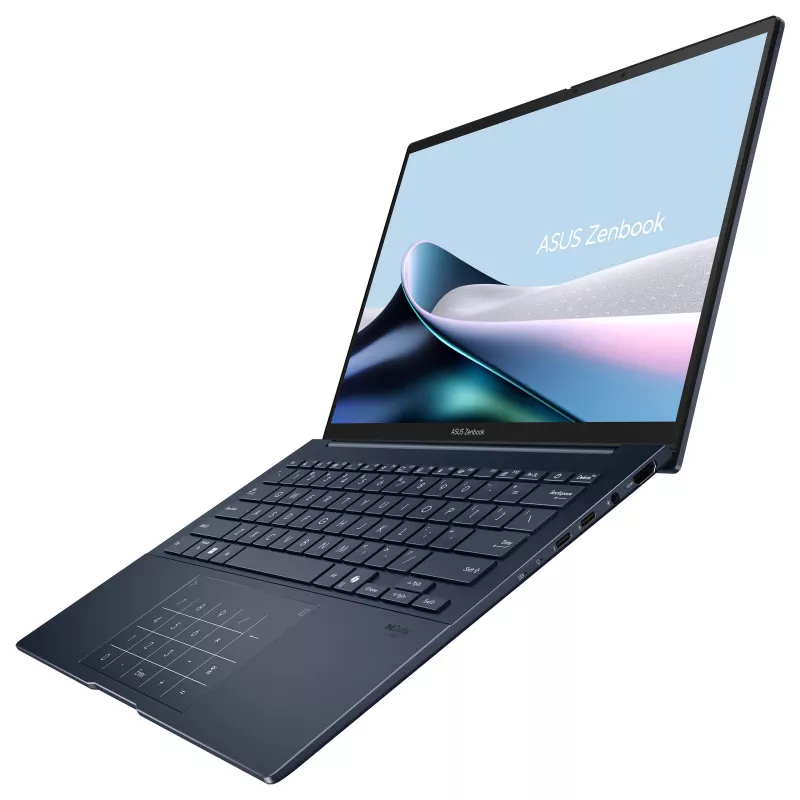 Laptop ASUS Zenbook 14 OLED UX3405CA-QD1303W, 14 cali WUXGA OLED, Intel Core Ultra 7 255H, 16GB LPDDR5x, 1TB SSD, Windows 11 Home, niemiecka klawiatura QWERTZ