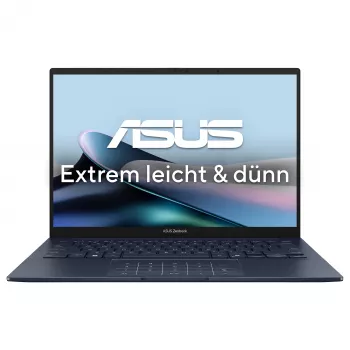 ASUS Zenbook 14 UX3405CA-QD1303W Laptop - Intel Core Ultra 7 155H, 16GB RAM, 1TB SSD, 14 inch OLED 2.8K, Windows 11 Home, Ponder Blue