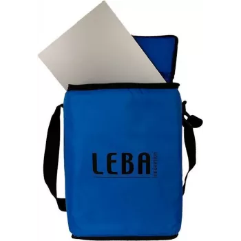 LEBA NoteBag Large 5 Notebook Charging Bag - Niebieski
