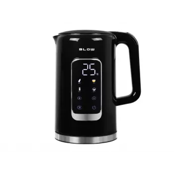 BLOW BK-17PBT Smart Wi-Fi Czajnik Elektryczny z Wyświetlaczem Cyfrowym, 2500W, 1.7L, Czarny