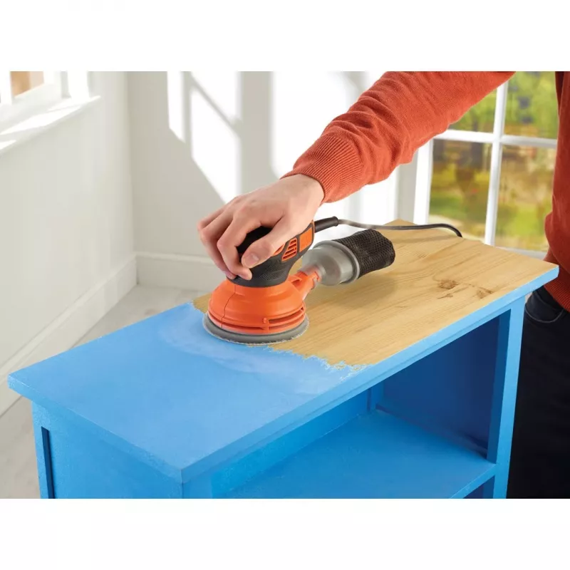 BLACK+DECKER Szlifierka mimośrodowa 240 W, 125 mm, 230 V