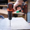 Black & Decker BDCHD18-QW 18V Akumulatorowa Wiertarka Udarowa 1400 RPM Czarno/Pomarańczowa