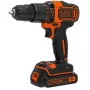 Black & Decker BDCHD18-QW 18V Akumulatorowa Wiertarka Udarowa 1400 RPM Czarno/Pomarańczowa