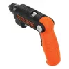 Black & Decker BDCSFL20C-QW 3.6V Wkrętarka akumulatorowa z latarką, czarno-pomarańczowa
