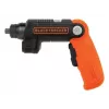 Black & Decker BDCSFL20C-QW 3.6V Wkrętarka akumulatorowa z latarką, czarno-pomarańczowa