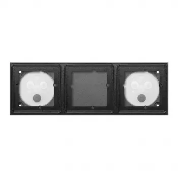 GIRA 551300 Puszka podtynkowa 3-modułowa System 106 Czarny