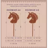 TOOTINY Hobby Horse A3 Gray - Horse on a Stick HOPPIHORSE