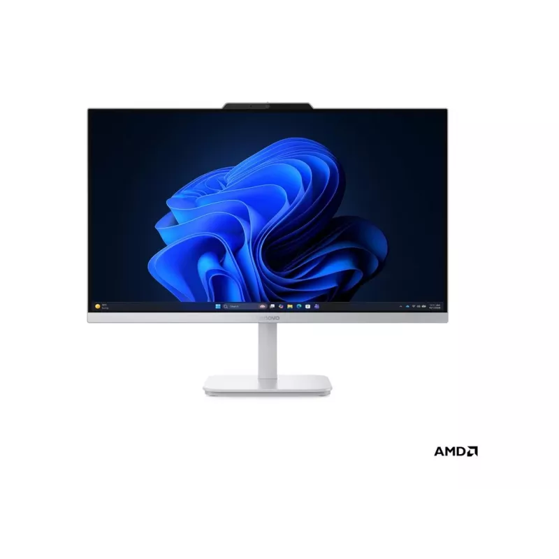 Lenovo A105 24 All-in-One PC, 23.8 inch FHD Display, AMD Ryzen 5 7520U, 8GB LPDDR5, 512GB SSD, AMD Radeon 610M, Windows 11 Home, Cloud Grey, 2-Year Carry-in Warranty