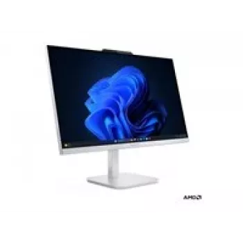 Lenovo A105 24 All-in-One PC, 23.8 inch FHD Display, AMD Ryzen 5 7520U, 8GB LPDDR5, 512GB SSD, AMD Radeon 610M, Windows 11 Home, Cloud Grey, 2-Year Carry-in Warranty