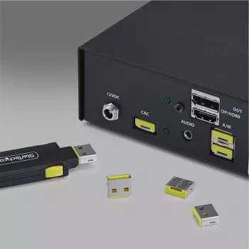 StarTech.com Zatyczki zastępcze do blokady portów USB-A, 25 szt. - Czerwone wkładki zatrzaskowe do USB-A-PORT-BLOCKER - Wielokrotnego użytku, wciskane zabezpieczenie portów USB-A (25P-USB-A-BLOCKER)
