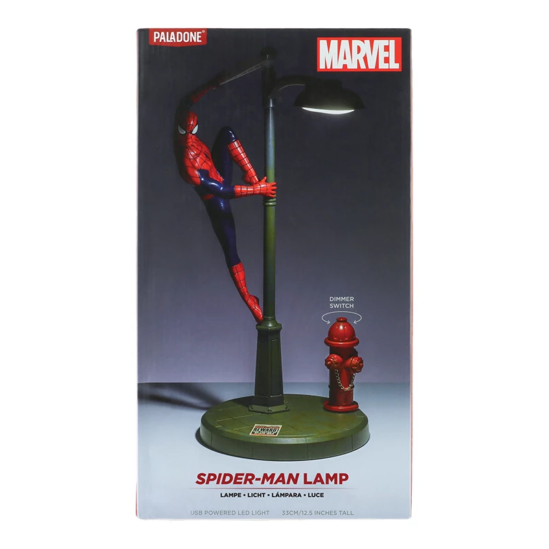 Lampa LED Paladone Spider-Man - Oficjalnie licencjonowany gadżet Marvel