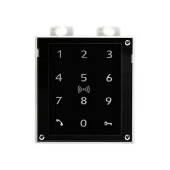 2N IP Verso Touch Keypad & RFID Reader 125kHz Secured 13.56MHz NFC PICard (91550946-S)