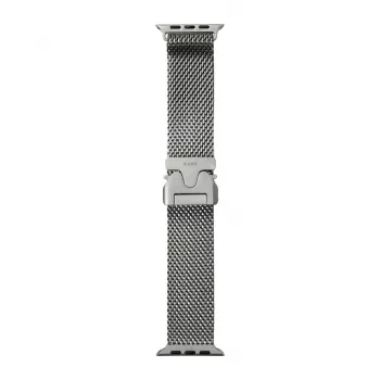 LAUT SATURN LOOP Titanium Woven Mesh Band for Apple Watch