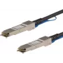 StarTech.com 3m QSFP-H40G-CU3M Kompatybilny kabel QSFP+ Direct Attach Copper - 40G QSFP+ Pasywny kabel Twinax - SFF-8436 - Czarny