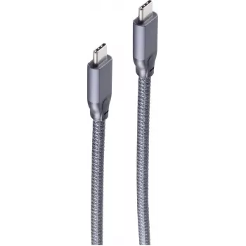 ShiverPeaks USB-C do USB-C, USB 3.2 Gen 2, 5,0 m, czarny
