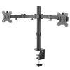 Uchwyt biurkowy Maclean MC-884 do jednego monitora 17-32 inch, czarny, sprężyna gazowa, USB 3.0