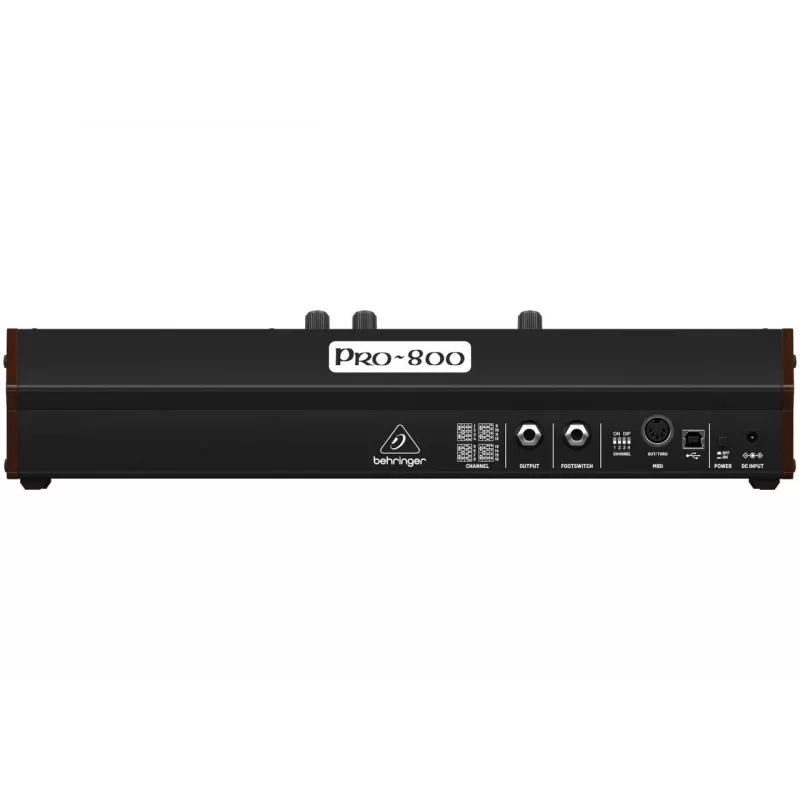 Behringer PRO-800 Analogue Synthesizer - 8-głosowy moduł desktopowy z 16 VCO, arpeggiatorem i Poly Chain