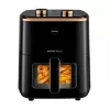ELDOM FRITTA Frytkownica beztłuszczowa 5.0 L Regulacja temp. Timer 1500 W Pojedyncza 5 L Wolnostojąca Frytkownica na gorące powietrze Czarna