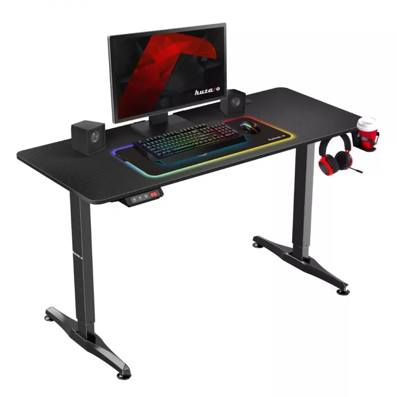 HUZARO HERO 8.5 Gaming Desk Black 140x60 cm