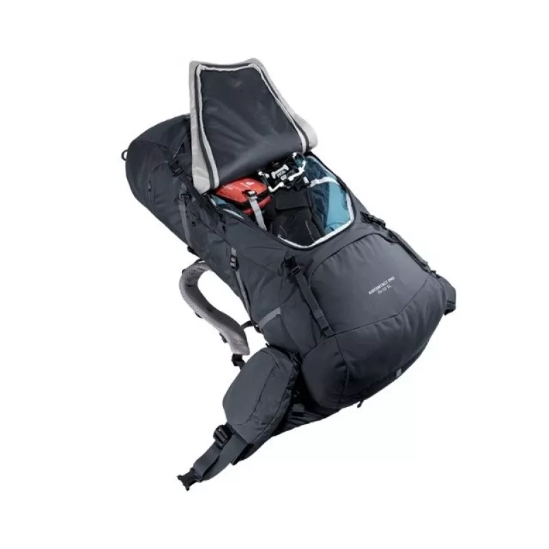 Deuter Aircontact Pro 85+10 Plecak turystyczny Czarny