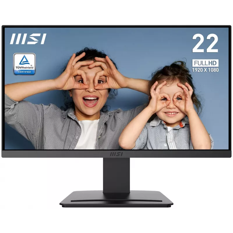 MSI PRO MP223 E2 21.45 inch VA Full HD 100Hz Monitor Czarny