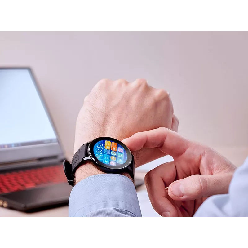 TRACER Smartwatch SMR2 Style 1.39in AMOLED Czarny