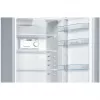 Bosch KGN36NLEA Serie 2 Lodówko-zamrażarka, Stal nierdzewna look, 308 L pojemność netto całkowita, Klasa energetyczna E