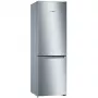 Bosch KGN36NLEA Serie 2 Lodówko-zamrażarka, Stal nierdzewna look, 308 L pojemność netto całkowita, Klasa energetyczna E