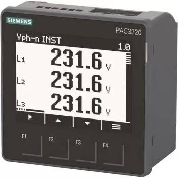 Siemens SENTRON 7KM3220-0BA01-1DA0 PAC3220 Power Monitoring Device