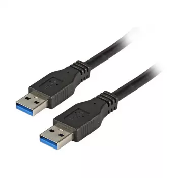 EFB Elektronik Premium USB 3.0 Kabel USB-A do USB-A 1.0m Czarny