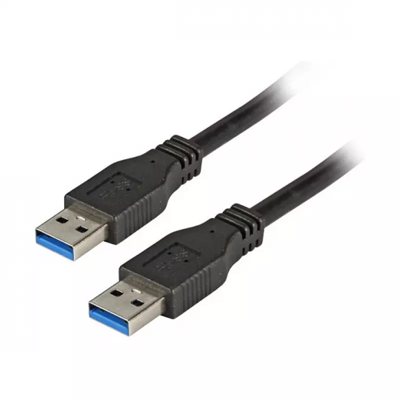 EFB Elektronik Premium USB 3.0 Kabel USB-A do USB-A 1.0m Czarny
