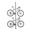 Topeak Dual-Touch Stojał Rowerowy Podłoga-Sufit na 2 Rowery, Czarny/Srebrny