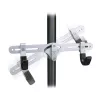 Topeak Dual-Touch Stojał Rowerowy Podłoga-Sufit na 2 Rowery, Czarny/Srebrny
