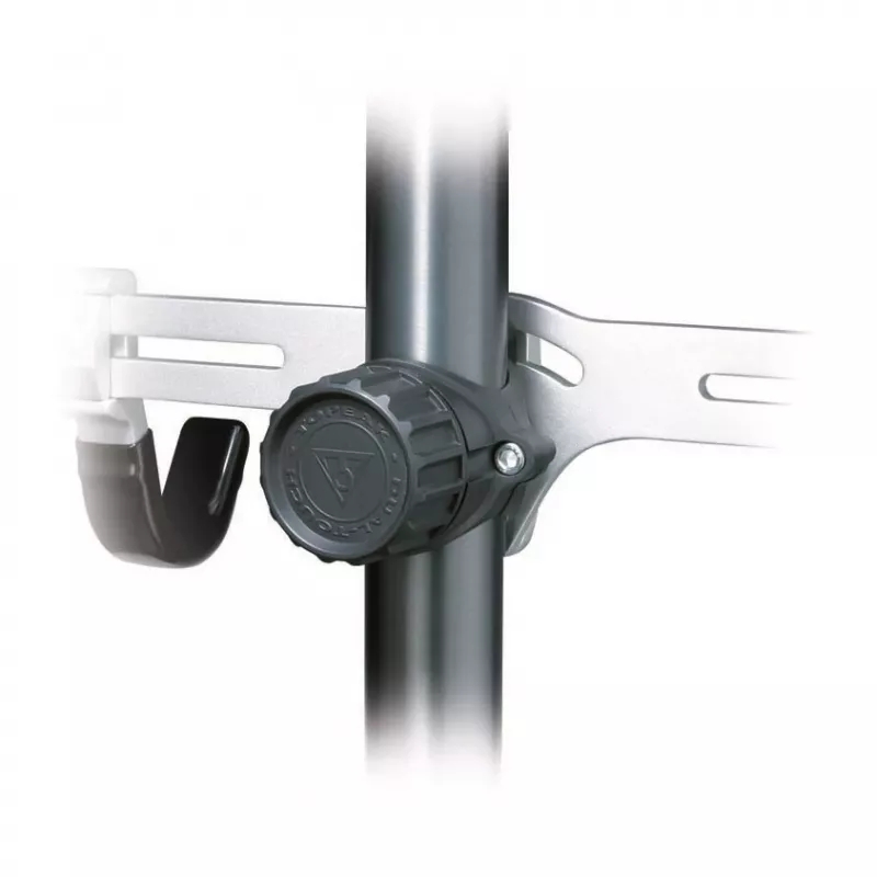 Topeak Dual-Touch Stojał Rowerowy Podłoga-Sufit na 2 Rowery, Czarny/Srebrny