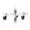 Topeak Dual-Touch Stojał Rowerowy Podłoga-Sufit na 2 Rowery, Czarny/Srebrny
