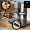 ONKRON TS2811E-B Mobilny stojak TV dla ekranów 50-120 cali, czarny