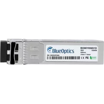 BlueOptics SFP-50G-SL Kompatybilny Transceiver SFP56, LC Duplex, 50GBASE-SR, Światłowód Wielomodowy, 850nm, 100m, 0-70°C, DDM