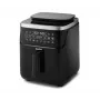 Breville VDF133X Olejowo-parowa frytkownica beztłuszczowa, 7L, 1700W, czarny/srebrny