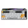 Klawiatura mechaniczna AULA Gasket AMG65 White LightFeather RGB
