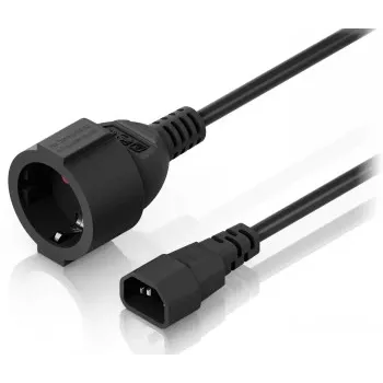 Przewód adaptera Ubiquiti C14 Typ F Schuko 0,3m Czarny
