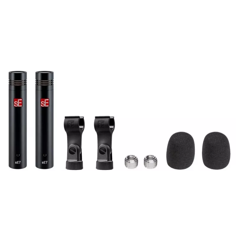 sE Electronics sE7 Matched Pair Black Studio Microphone