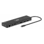 PORT Designs USB-C Docking Station 4K Pro V2, 100W PD, Czarny