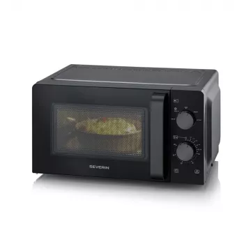 SEVERIN MW 7580 Kuchenka mikrofalowa Solo 20 L 700 W Biała