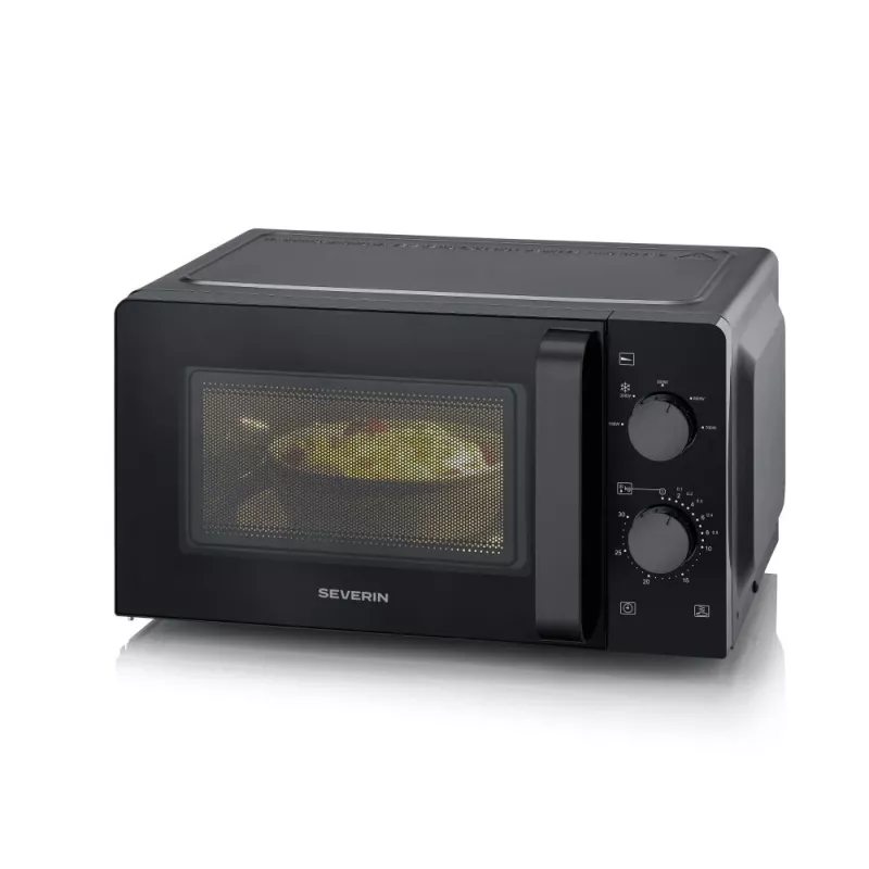 SEVERIN MW 7580 Kuchenka mikrofalowa Solo 20 L 700 W Biała