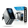 EVERACTIVE SC-670Q GaN 67W USB-C Charger z 2x USB-C i 1x USB-A, Quick Charge 4+, PD 3.0, Czarny